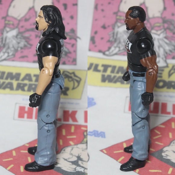 Mattel WWE Elite 38 APA Bradshaw JBL Farooq Ron Simmons Wrestling Action Figures - Picture 2 of 6